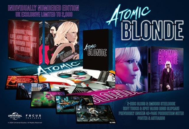 Atomic Blonde Limited Collector's Edition with Steelbook - 1