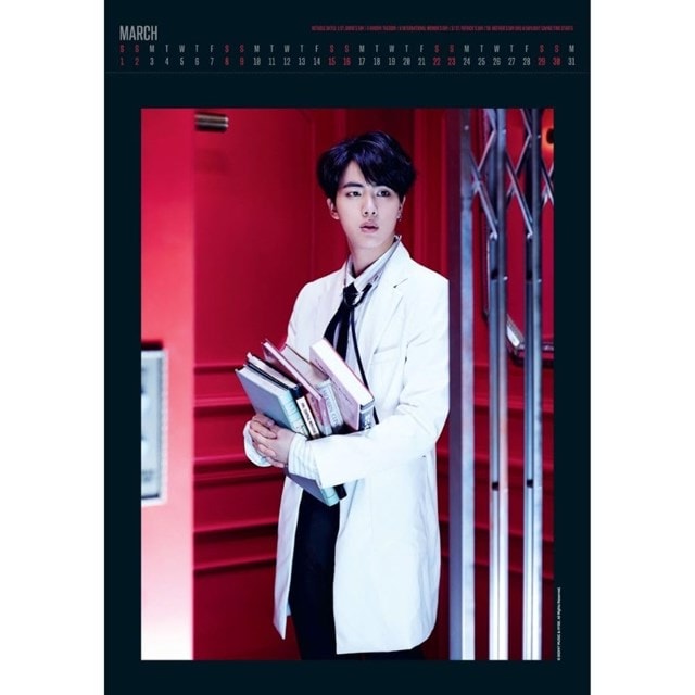 BTS 2025 A3 Deluxe Calendar - 2