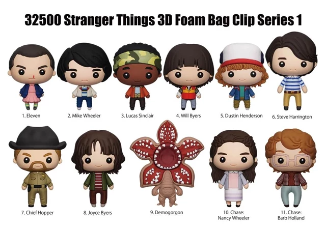 Stranger Things Series 1 Bag Clips - 2