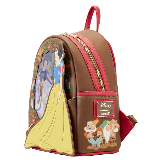 Snow White Lenticular Princess Series Mini Backpack Loungefly - 3