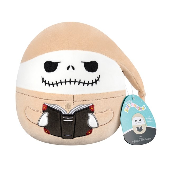 8'' Jack Skellington In Pajamas Nightmare Before Christmas Squishmallows Plush - 5