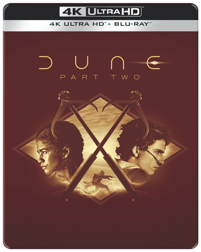 Dune: Part Two Limited Edition 4K Ultra HD Double Steelbook - 2