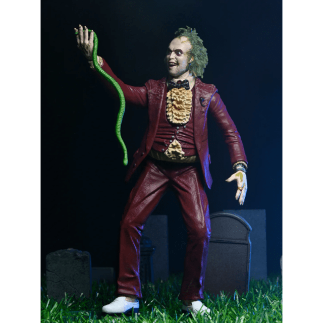 Beetlejuice Red Tuxedo Neca Scale Action Figure - 5