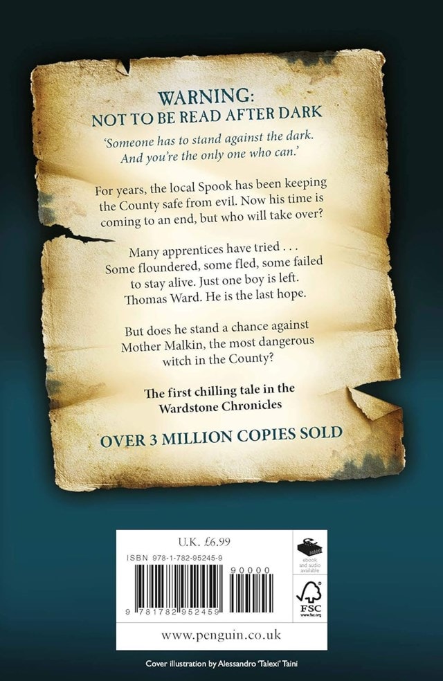 The Spook's Apprentice Paperback By Joseph Delaney - 2