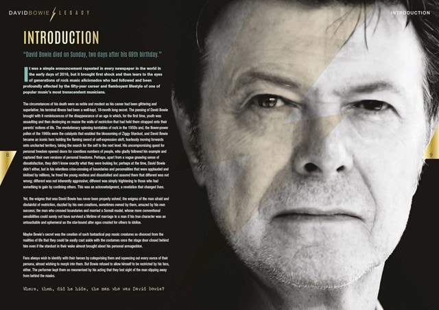 David Bowie: Legacy: The Illustrated Biography Hardback By Carolyn McHugh - 2
