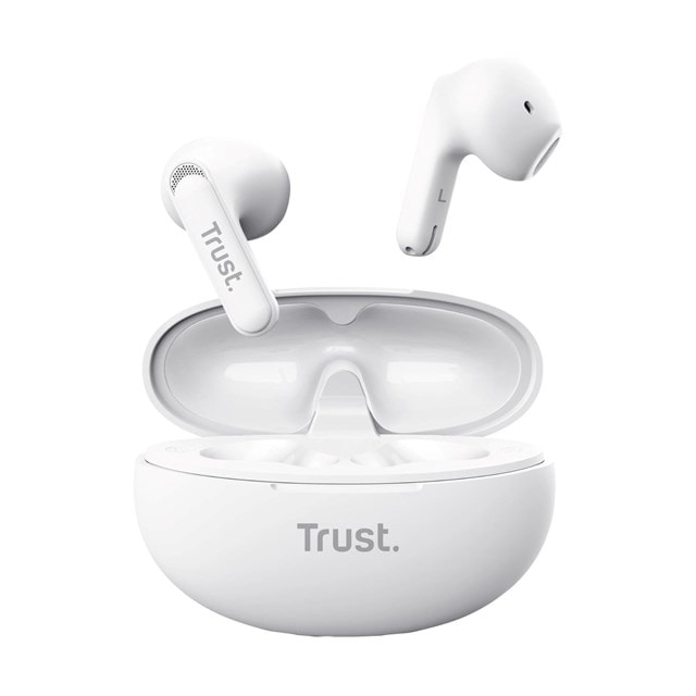 Trust Yavi White Noise Cancelling True Wireless Bluetooth Earphones - 9