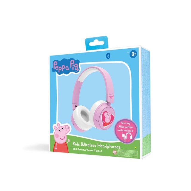 OTL Peppa Pig Pink Bluetooth Headphones - 8