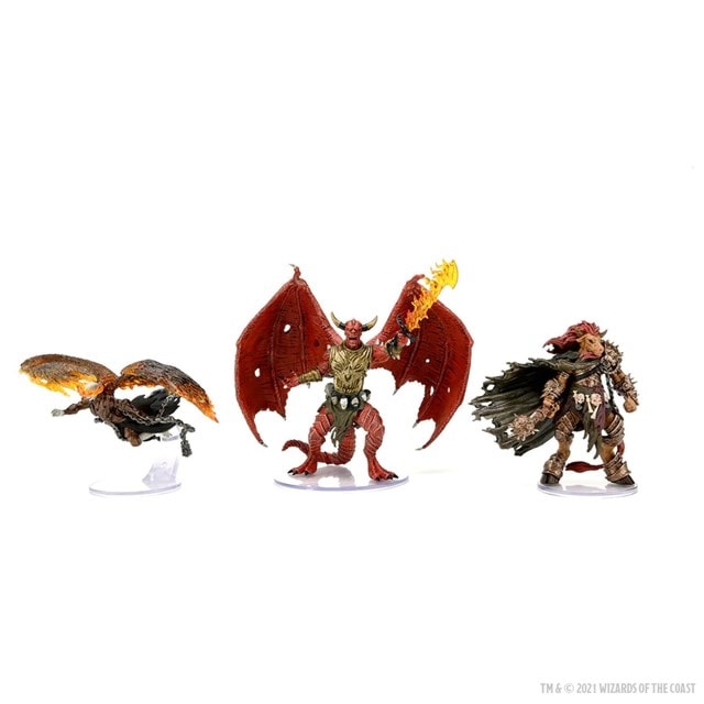 Archdevils - Bael, Bel, And Zariel Dungeons & Dragons Icons Of The Realms Figurines - 2