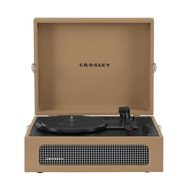 Crosley Voyager Tan Bluetooth Turntable - 1