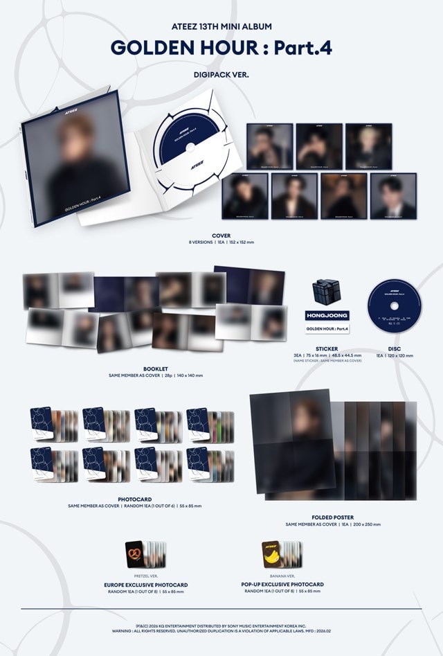 GOLDEN HOUR: Part.4 - Europe POP-UP Exclusive (DIGIPACK Ver.) - 2