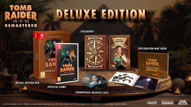 Tomb Raider IV-VI Remastered: Deluxe Edition (Nintendo Switch) - 3