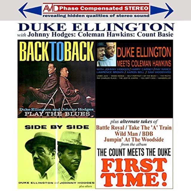 Three Classic Albums Plus: Back to Black/Side By Side/Duke Ellington Meets Coleman Hawkins - 1