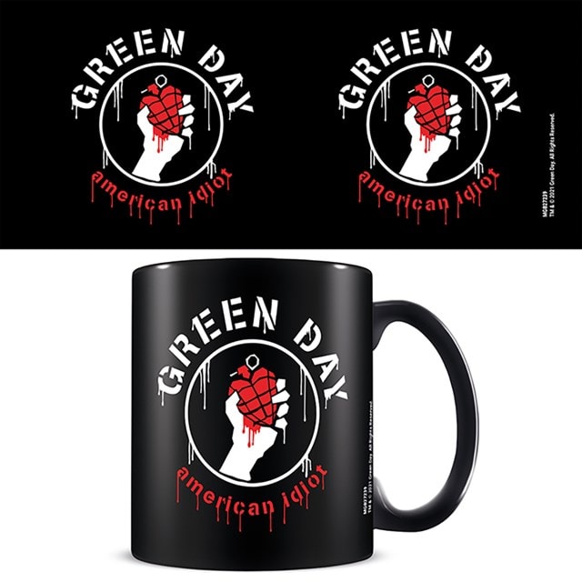 American Idiot Green Day Black Mug - 1