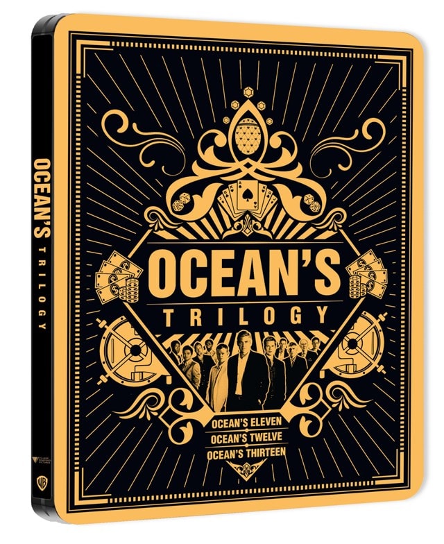 Ocean's Trilogy Limited Edition 4K Ultra HD Steelbook - 4