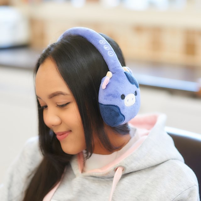 Lazerbuilt Squishmallows Ingred the Cow Plush Bluetooth Headphones - 7
