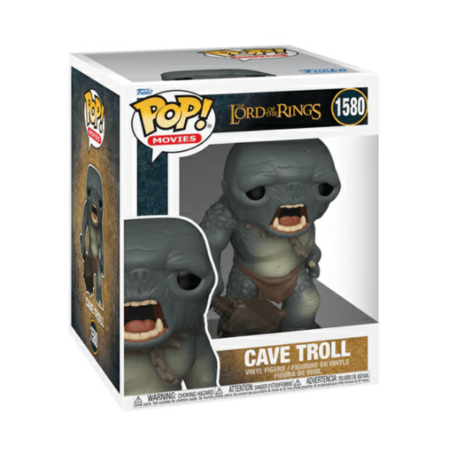 Cave Troll 1580 Lord Of The Rings Funko Pop Vinyl Super - 2