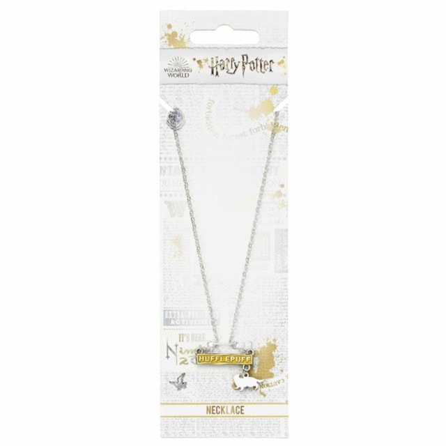 Hufflepuff Bar Harry Potter Necklace - 4