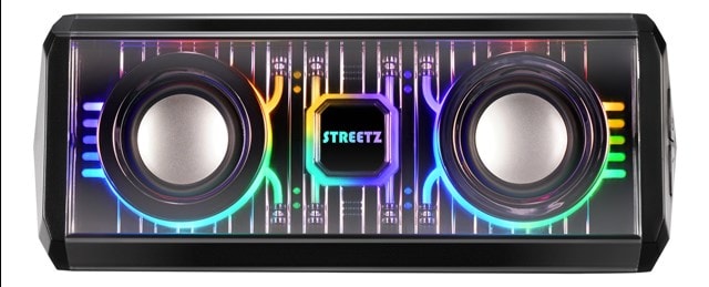 Streetz 10W Transparent Bluetooth Speaker - 4