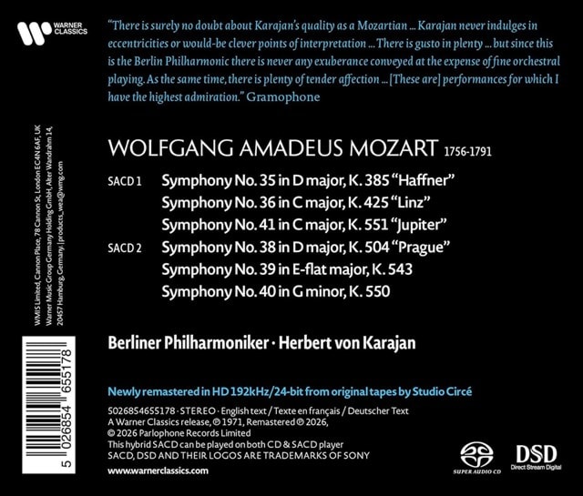Mozart: The Last Six Symphonies - 2