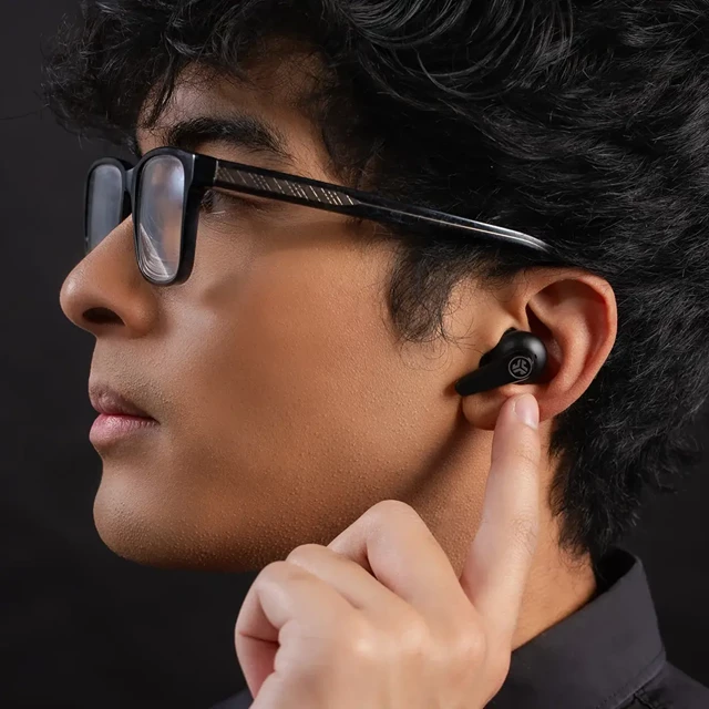 JLab Go Pods ANC Black Active Noise Cancelling True Wireless Bluetooth Earphones - 11