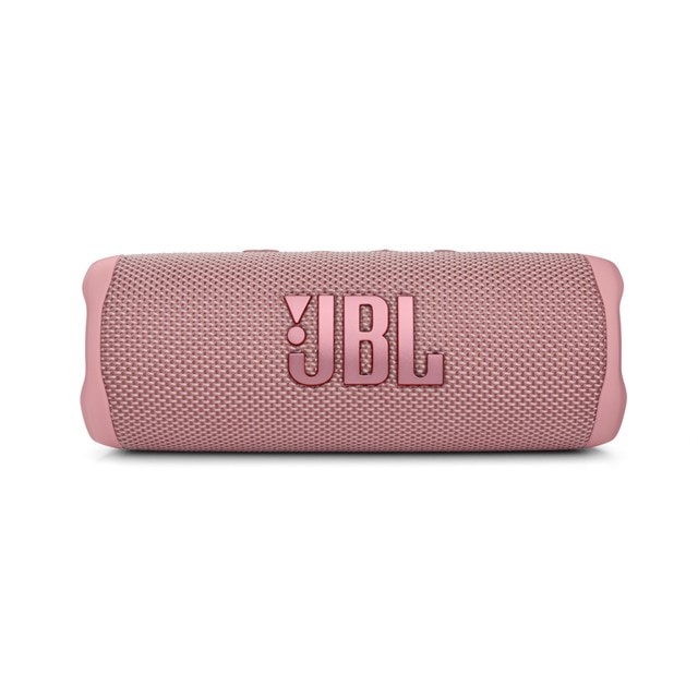 JBL Flip 6 Pink Bluetooth Speaker - 3