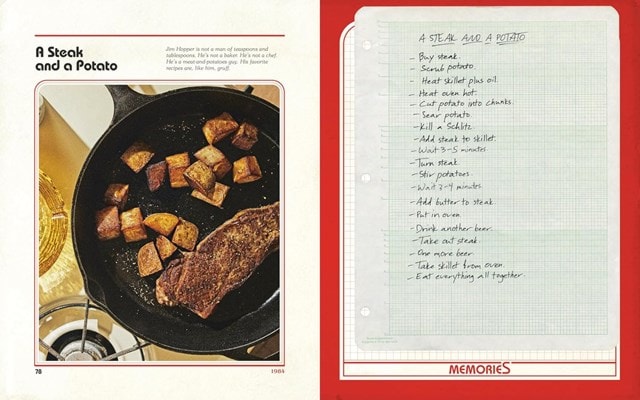 The Official Stranger Things Cookbook Hardback By Joshua David Stein - 4