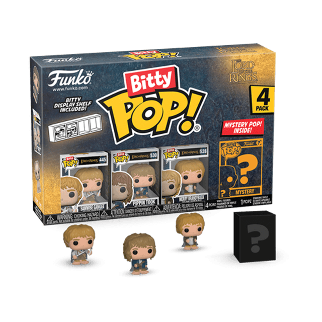 Samwise Lord Of The Rings Bitty Pop 4 Pack - 1