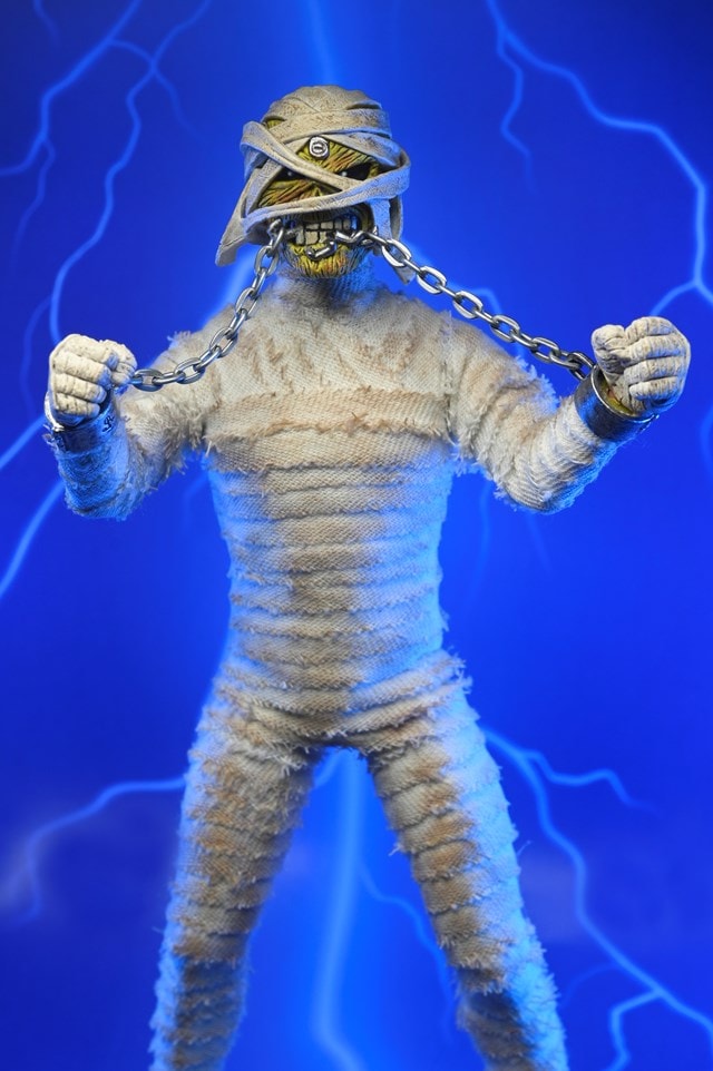 Iron Maiden Mummy Eddie Re-Release Neca Clothed Figure - 10