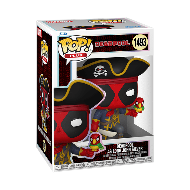 Deadpool As Long John Silver 1493 Deadpool Literary Classics Funko Pop Vinyl - 2