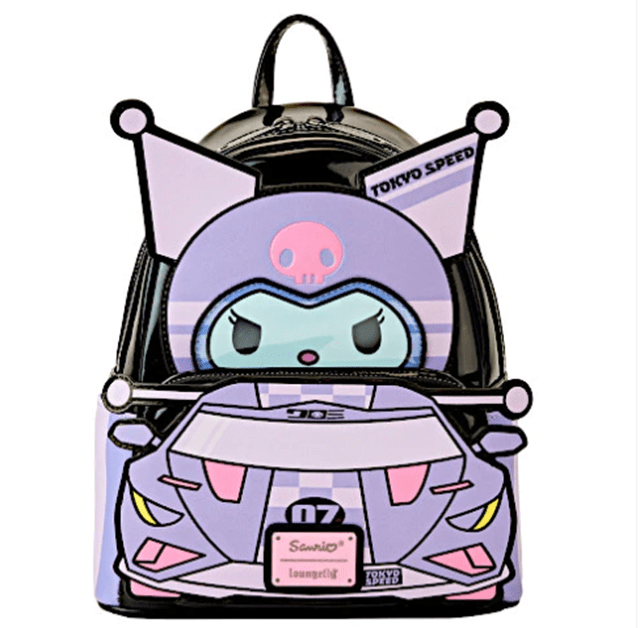 Kuromi Racer Cosplay Mini Backpack hmv Exclusive Loungefly - 1
