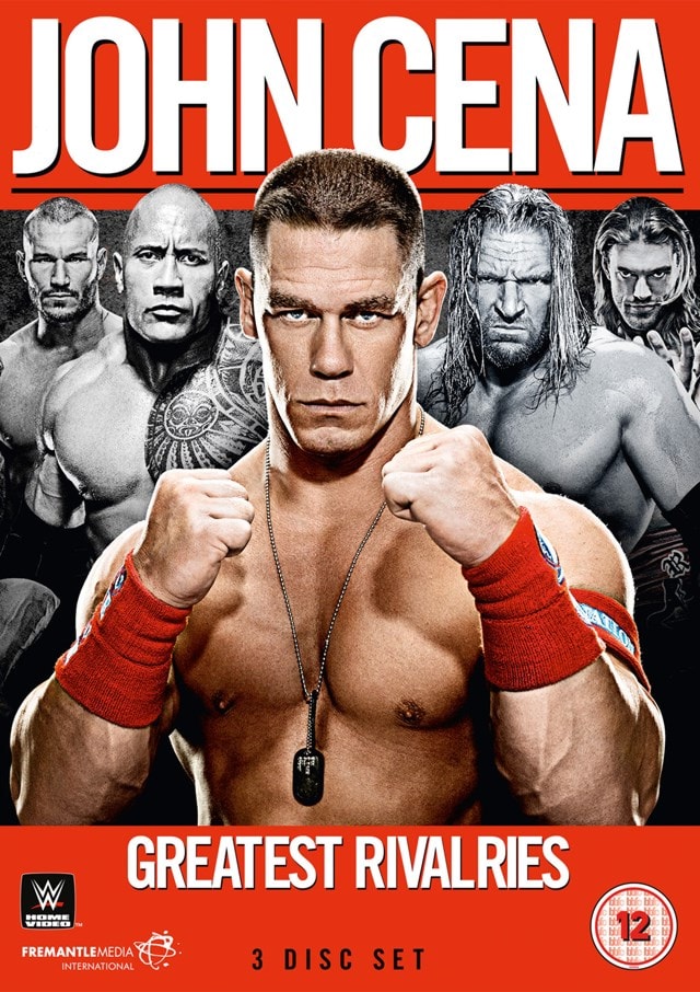 Wwe John Cena S Greatest Rivalries Dvd Box Set Free Shipping Over Hmv Store