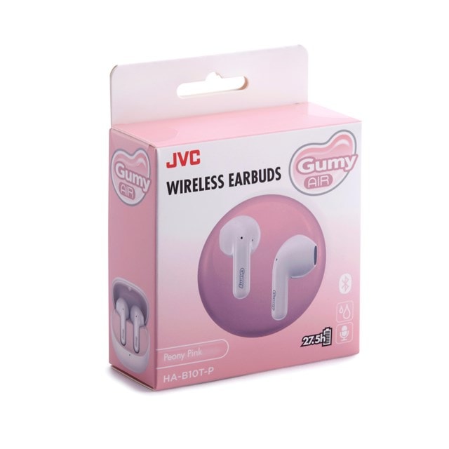 JVC Gumy Air Peony Pink True Wireless Bluetooth Earphones - 6