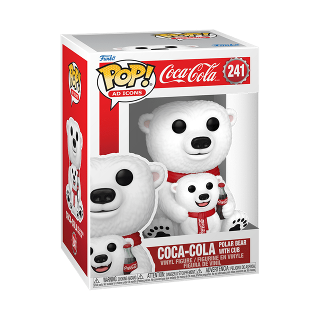 Bear & Cub 241 Coca Cola Funko Pop Vinyl - 2