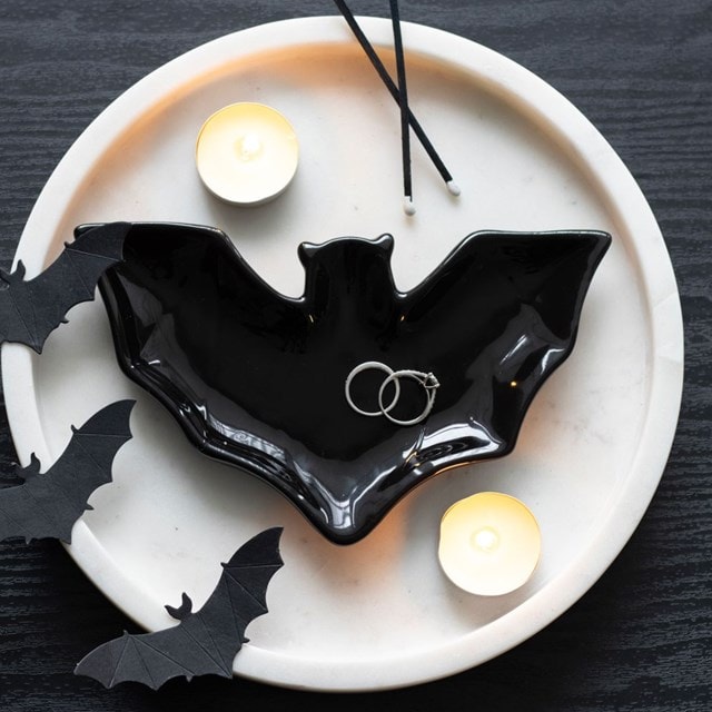 Black Bat Trinket Dish - 3