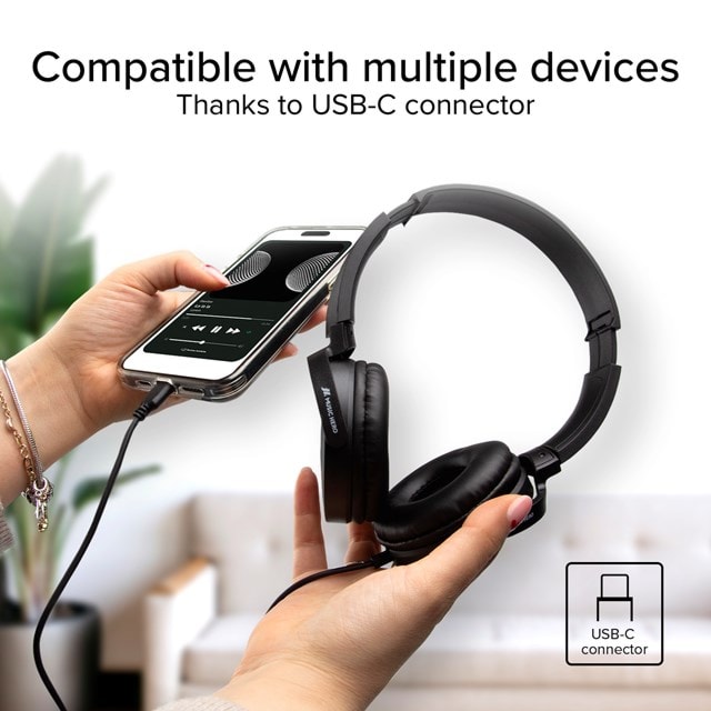 Music Hero Slight USB-C Headphones - 2