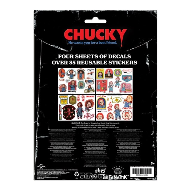 Chucky Tech Decals - 5