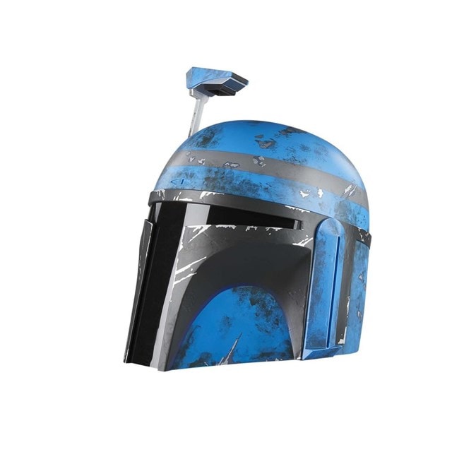 Axe Woves Hasbro Star Wars The Black Series The Mandalorian Electronic Helmet - 6