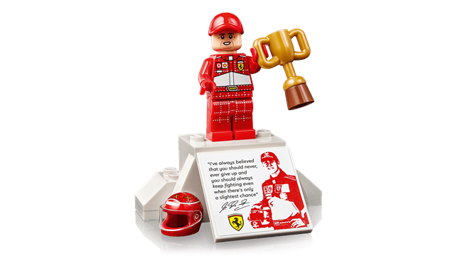 Ferrari F2004 & Michael Schumacher LEGO Icons - 3