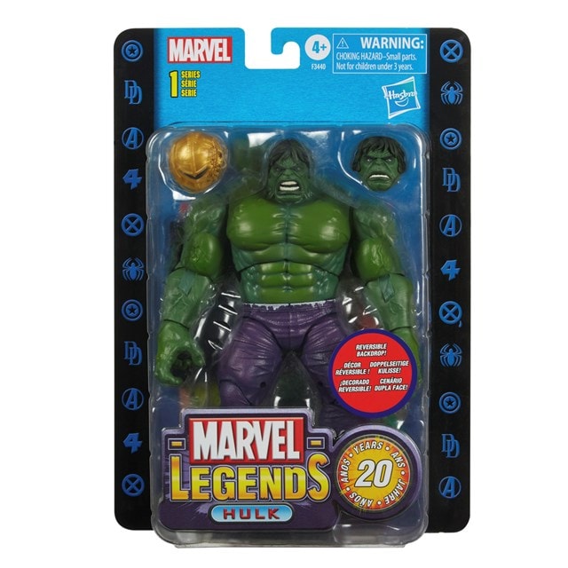 20th Anniversary Series 1 Hulk Marvel Legends Series  Action Figure - 9