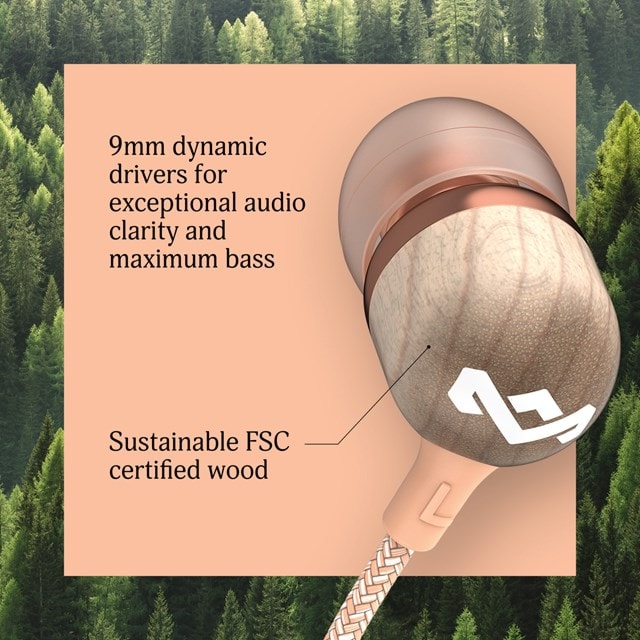 House Of Marley Smile Jamaica Copper USB-C Earphones W/Mic - 5