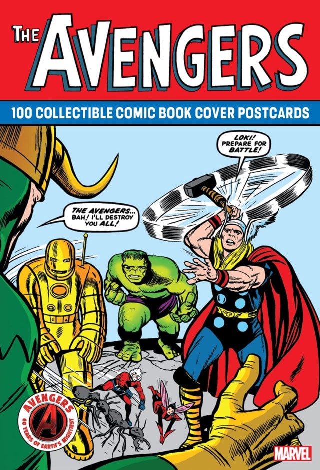 Avengers 100 Collectible Comic Book Cover Postcards - 7