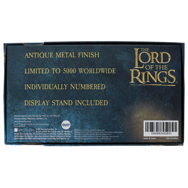 Lord Of The Rings Limited Edition The Fellowship Plaque Collectible - 5