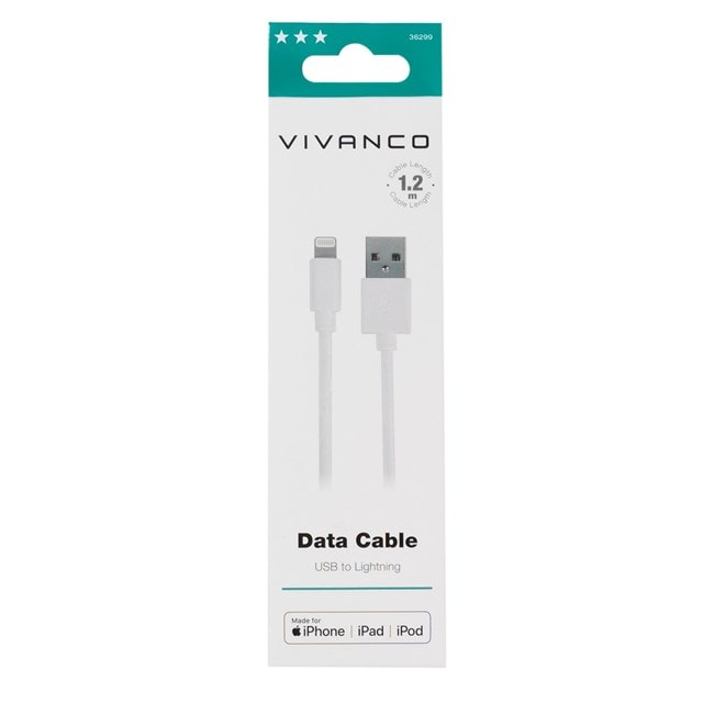 Vivanco Lightning Cable 1.2M - 3