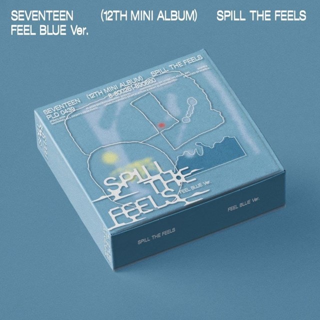 SEVENTEEN 12th Mini Album 'SPILL the FEELS' (FEEL BLUE Ver.) - 1