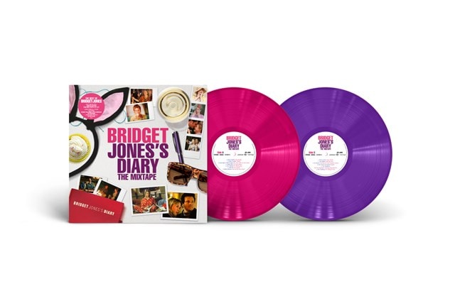 Bridget Jones's Diary: The Mixtape - Limited Edition Fuschia Pink & Purple Vinyl 2LP - 1