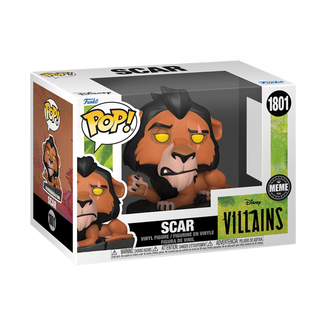 Scar Surrounded By Idiot 1801 The Lion King Funko Pop Vinyl Meme - 2