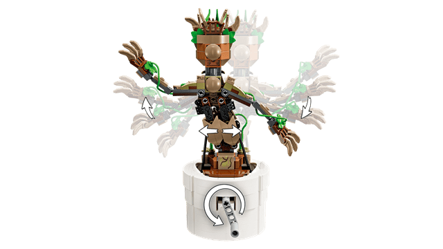 Dancing Groot Marvel LEGO - 3