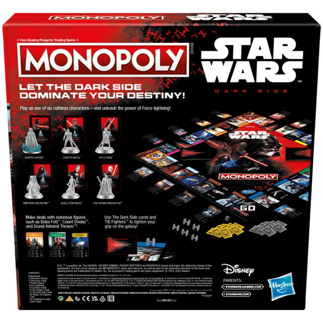 Monopoly Star Wars Dark Side Edition Board Game - 3