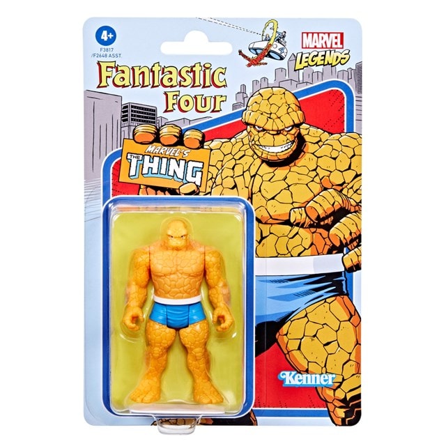 Marvel’s Thing Hasbro Marvel Legends Series 3.75-inch Retro 375 Collection Action Figure - 3