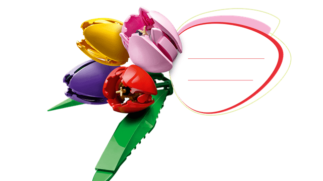 Tulip Bouquet LEGO Botanicals - 3